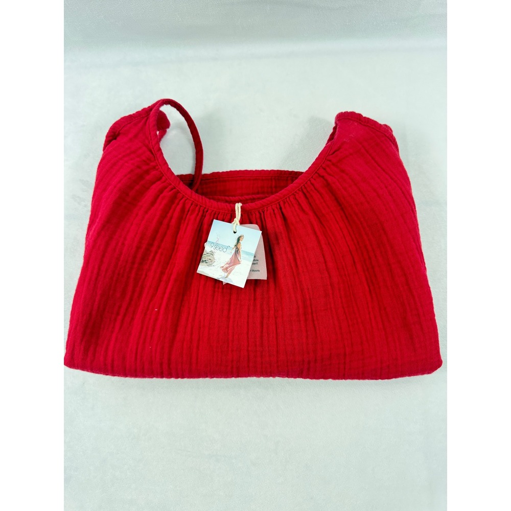 9seed Resort Red Tank Top. NWTs - Picture 7 of 7